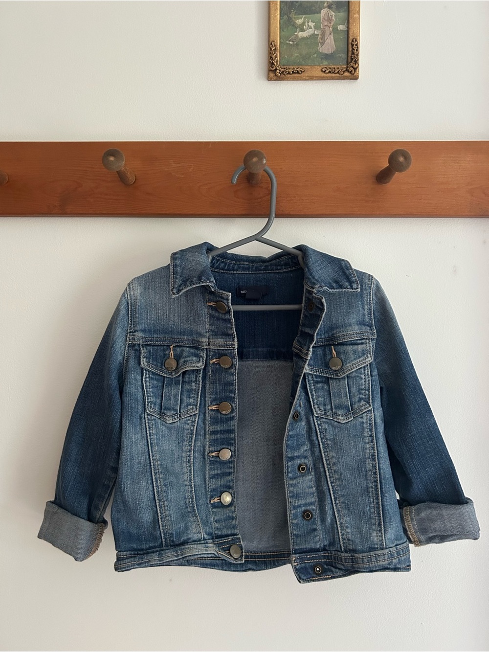 GAP Kids Medium Wash Denim Jacket in Blue
